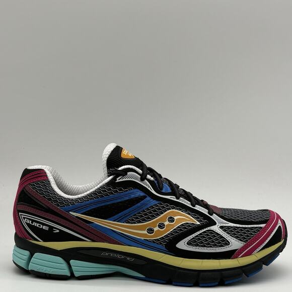 Saucony ProGrid Guide 7 Black Multicolored S70936 35 Mens Size 10 NEW Sneakers main image 5